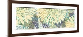 Flower Panel II-Erin Clark-Framed Premium Giclee Print