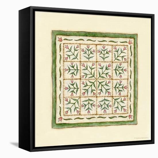 Flower Patchwork-Robin Betterley-Framed Stretched Canvas