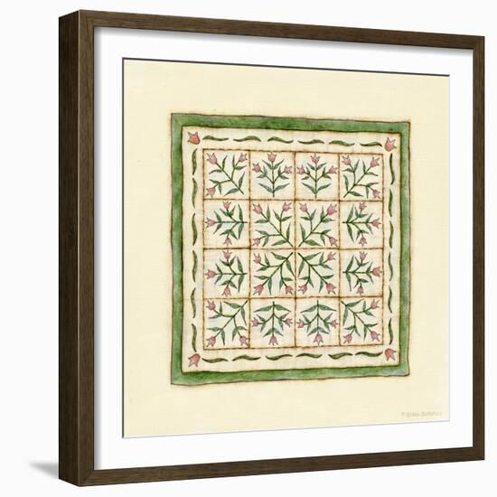 Flower Patchwork-Robin Betterley-Framed Giclee Print