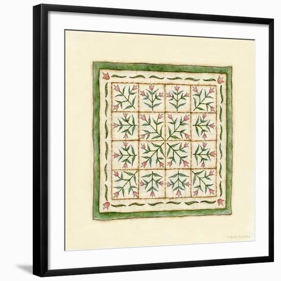 Flower Patchwork-Robin Betterley-Framed Giclee Print