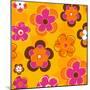 Flower Pattern-null-Mounted Giclee Print