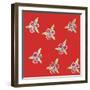 Flower Pattern-Miguel Balbás-Framed Giclee Print