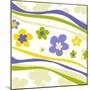 Flower Pattern-null-Mounted Giclee Print