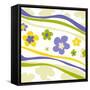 Flower Pattern-null-Framed Stretched Canvas