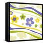 Flower Pattern-null-Framed Stretched Canvas