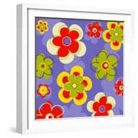 Flower Pattern-null-Framed Giclee Print