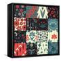 Flower Patterns Collection-elyomys-Framed Stretched Canvas