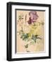 Flower Piece with Iris, Laburnum, and Geranium, 1880-Edouard Manet-Framed Giclee Print