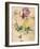 Flower Piece with Iris, Laburnum, and Geranium, 1880-Edouard Manet-Framed Giclee Print