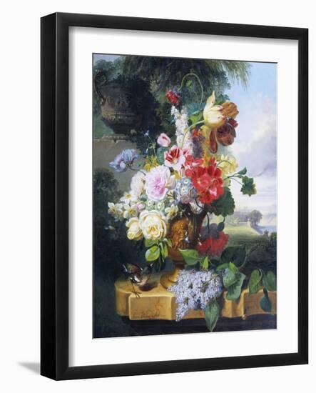 Flower-Piece-John Wainwright-Framed Giclee Print