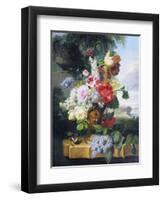 Flower-Piece-John Wainwright-Framed Giclee Print