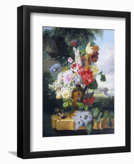 Flower-Piece-John Wainwright-Framed Giclee Print