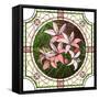 Flower Pink Lilies-Vertyr-Framed Stretched Canvas