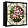 Flower Pink Lilies-Vertyr-Framed Stretched Canvas