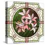 Flower Pink Lilies-Vertyr-Stretched Canvas