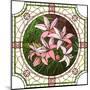 Flower Pink Lilies-Vertyr-Mounted Art Print