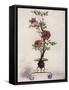 Flower-Placing-Mortimer Ludington Menpes-Framed Stretched Canvas