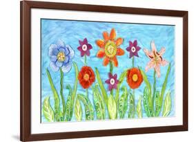 Flower Play I-Kaeli Smith-Framed Art Print