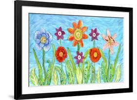 Flower Play I-Kaeli Smith-Framed Art Print