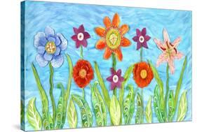 Flower Play I-Kaeli Smith-Stretched Canvas