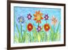 Flower Play I-Kaeli Smith-Framed Premium Giclee Print