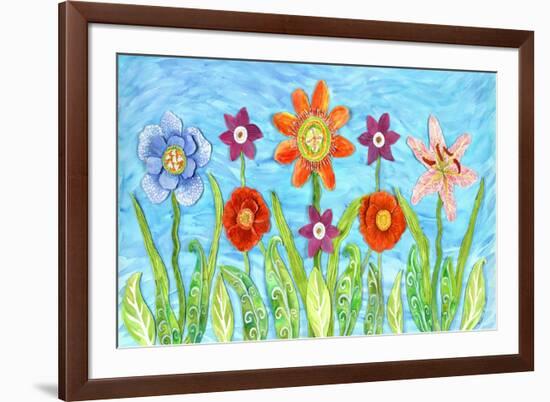 Flower Play I-Kaeli Smith-Framed Premium Giclee Print