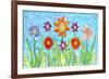 Flower Play I-Kaeli Smith-Framed Premium Giclee Print