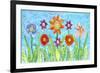 Flower Play I-Kaeli Smith-Framed Premium Giclee Print