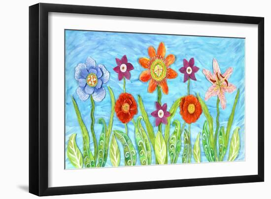 Flower Play I-Kaeli Smith-Framed Art Print