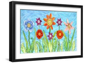 Flower Play I-Kaeli Smith-Framed Art Print