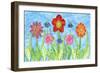 Flower Play II-Kaeli Smith-Framed Art Print