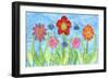 Flower Play II-Kaeli Smith-Framed Art Print