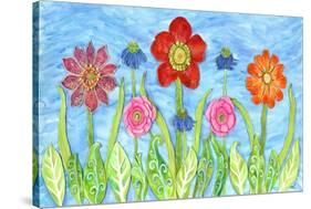 Flower Play II-Kaeli Smith-Stretched Canvas