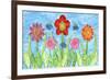 Flower Play II-Kaeli Smith-Framed Art Print