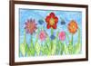 Flower Play II-Kaeli Smith-Framed Art Print