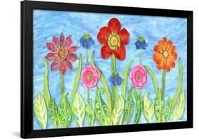 Flower Play II-Kaeli Smith-Framed Art Print