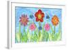 Flower Play II-Kaeli Smith-Framed Art Print