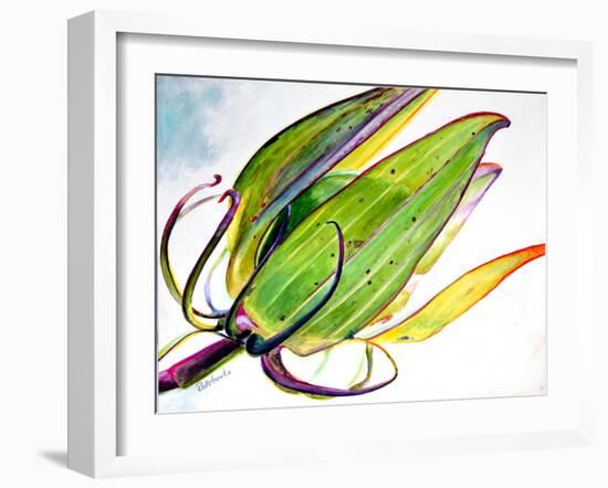 Flower Pod-Jennifer Redstreake Geary-Framed Art Print