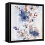 Flower Poetry I-Eva Watts-Framed Stretched Canvas