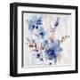 Flower Poetry II-Eva Watts-Framed Art Print