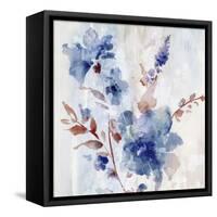 Flower Poetry II-Eva Watts-Framed Stretched Canvas