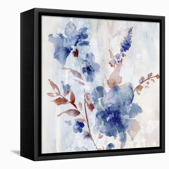 Flower Poetry II-Eva Watts-Framed Stretched Canvas