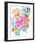 Flower Posy I-Karen Fields-Framed Art Print