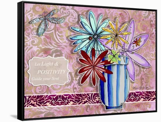 Flower Pot 11-Megan Aroon Duncanson-Framed Stretched Canvas