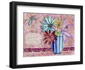 Flower Pot 11-Megan Aroon Duncanson-Framed Premium Giclee Print