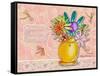 Flower Pot 1-Megan Aroon Duncanson-Framed Stretched Canvas