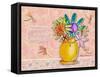 Flower Pot 1-Megan Aroon Duncanson-Framed Stretched Canvas