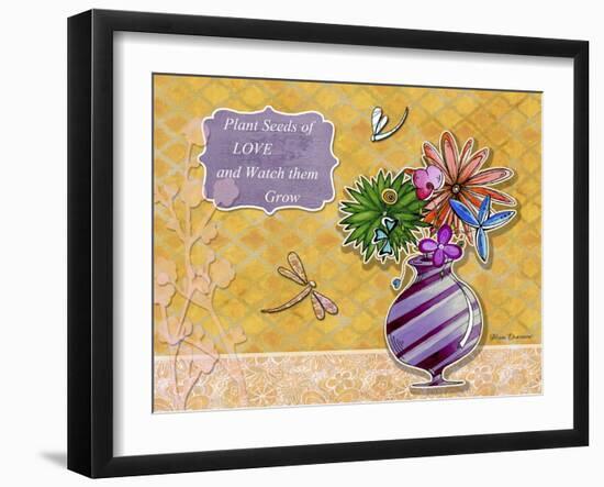 Flower Pot 2-2-Megan Aroon Duncanson-Framed Giclee Print