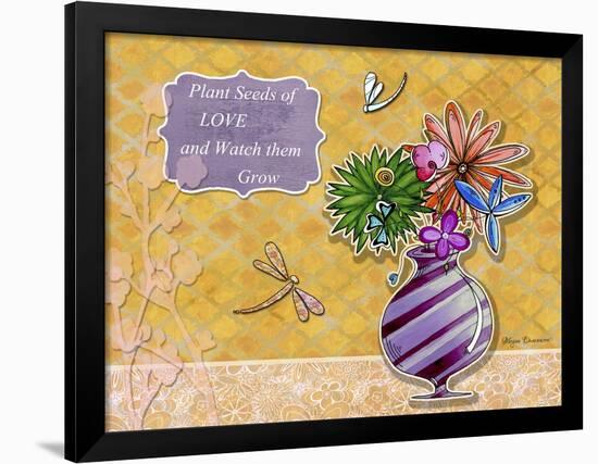 Flower Pot 2-2-Megan Aroon Duncanson-Framed Giclee Print