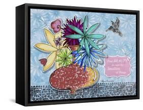 Flower Pot 4-Megan Aroon Duncanson-Framed Stretched Canvas